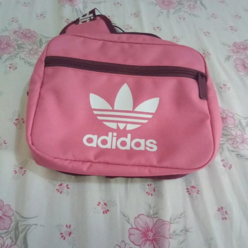 Adidas shoulder bag pink like new girls'