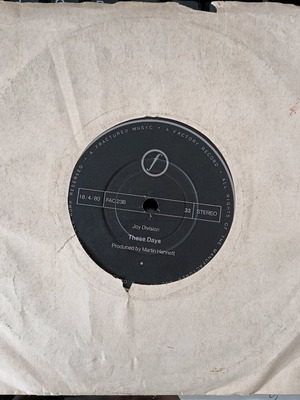 Σινγκλ Joy Division Love Will Tear Us Apart 7" σαν καινούργιο, rock