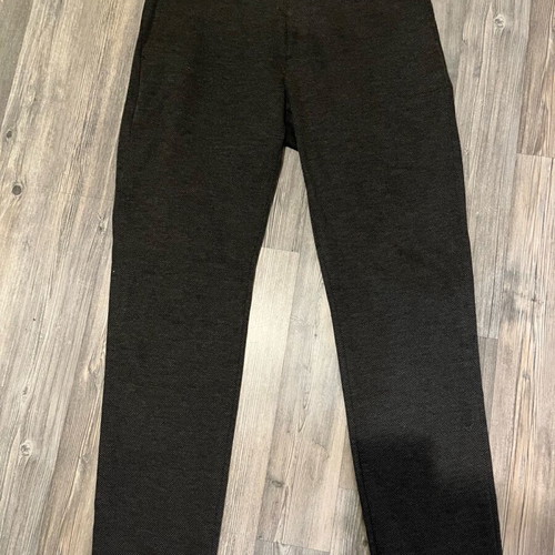 Cropped slim pants size 30 like new, gray