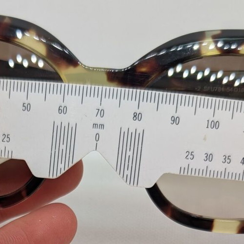 Furla Women's Sunglasses Brown Tortoise Shell Acetate Frame New