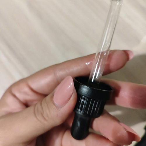 Glass pipettes used with plastic closure, set of 5