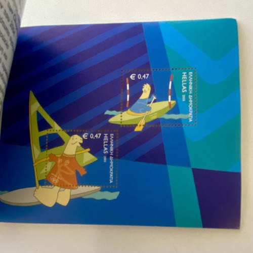 Olympic Games 2004 Athens Commemorative Stamp Booklet new