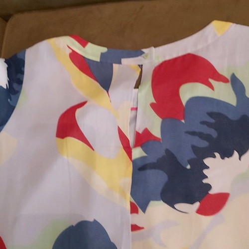 Tommy Hilfiger dress colorful used, silk, size M