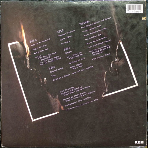 David Bowie Ziggy Stardust (The Motion Picture) vinyl like new
