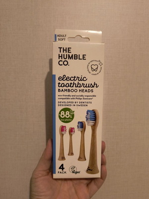 Vegan Toothbrush Replacements The Humble CO New 4 Pack