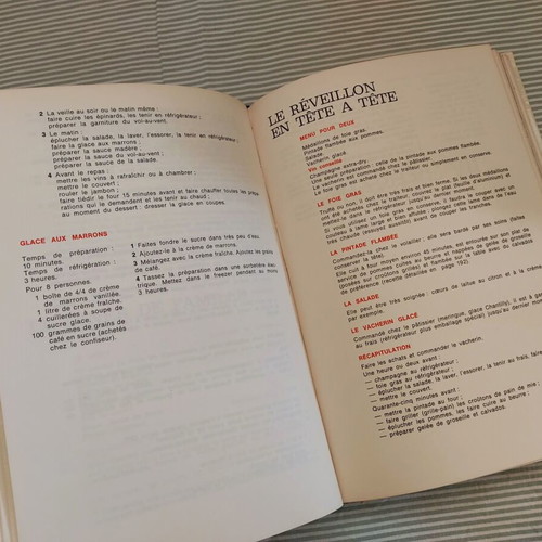 Savoir Recevoir book used, French, Myrette Tiano 1975