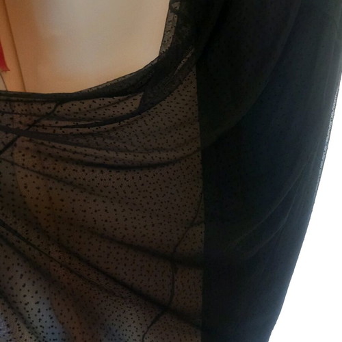 Pull & Bear long dress used, black, two pieces