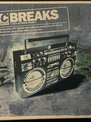 MC Breaks box set used, 3 CDs hip-hop