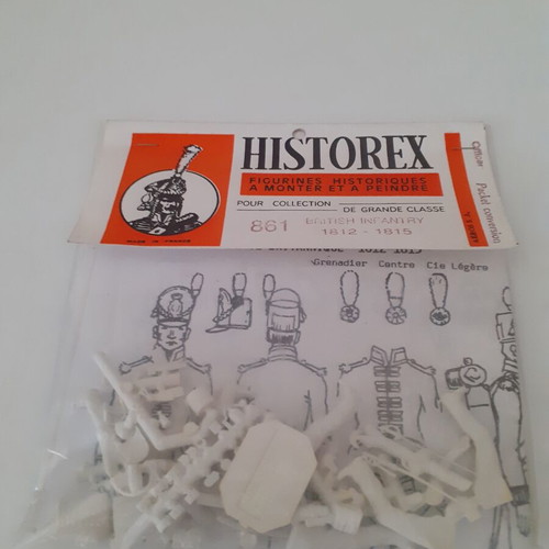 Historex British Infantry 1812-1815 model kit new