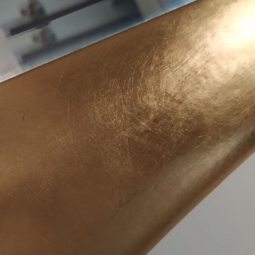 Large mirror from Florence with gold leaf new