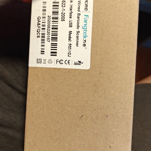 Fangtek SM112J barcode scanner, unused