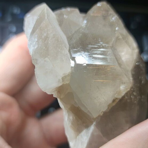 Smoky quartz new from Penteli