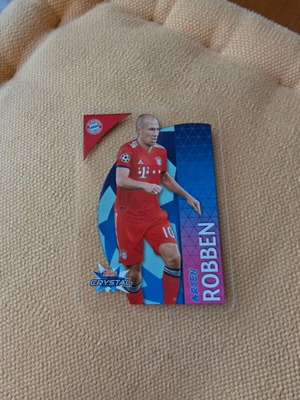 Arjen Robben Bayern Munich 2018-19 Topps Crystal UCL No. 25 used