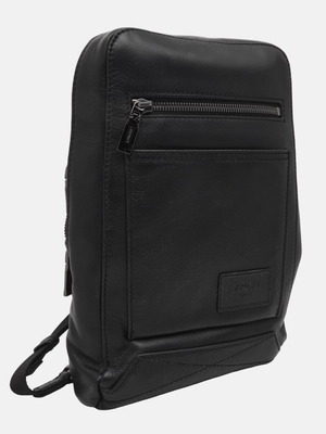 Lancel leather backpack new, black