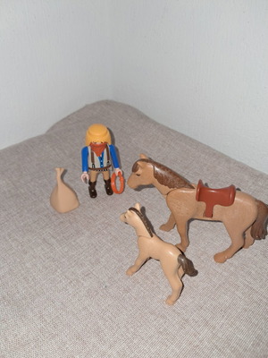 Playmobil Western καουμπόι με άλογα