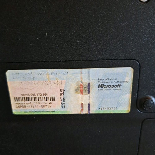 Acer laptop 5538G used with burnt graphics card without hard drive