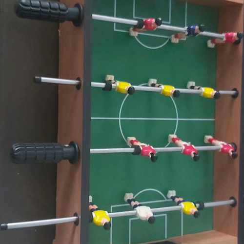 Wooden table football new and unused