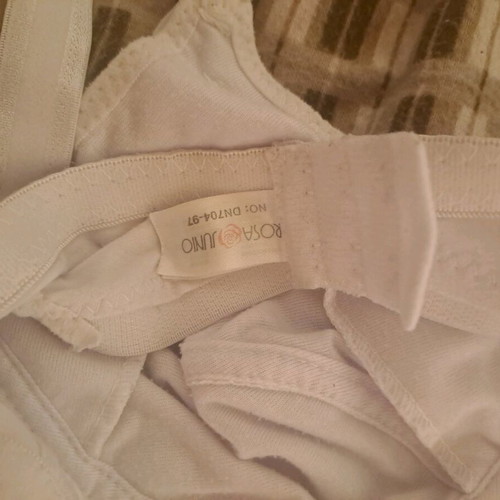 White nursing bra new