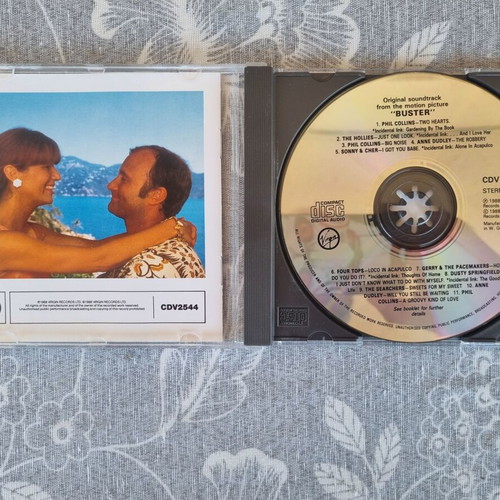 Buster The Original Motion Picture Soundtrack CD like new, pop
