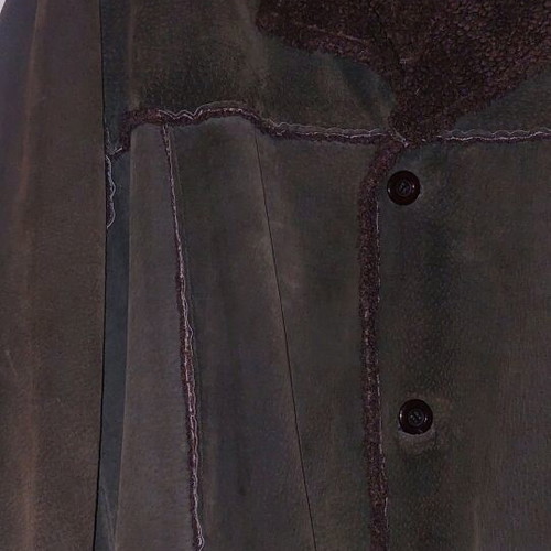 Brown vintage leather jacket like new, one size fits up to XL