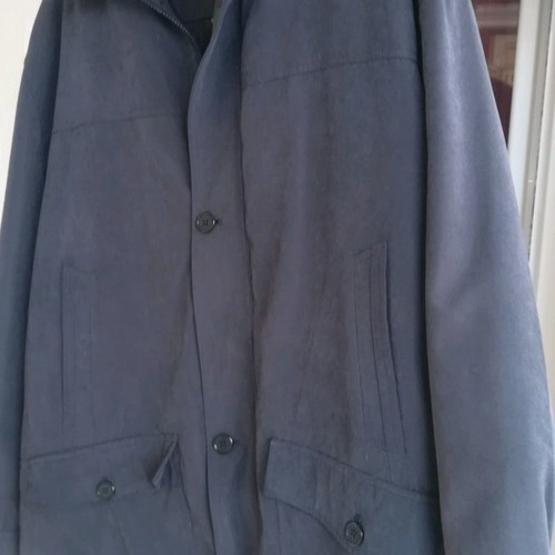 Rel men's jacket used, size 3XL, blue-black