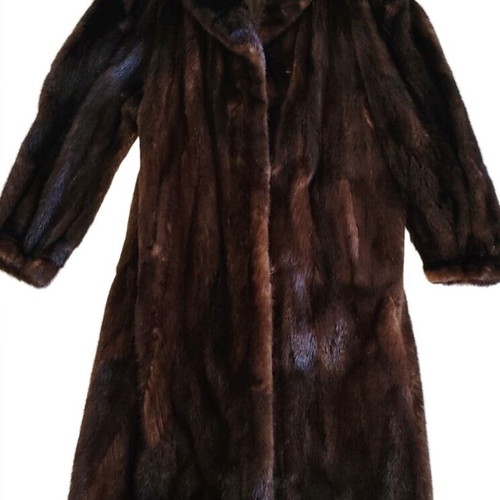 Authentic Mink Fur Long Coat, Dim. Pozidis
