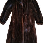 Authentic Mink Fur Long Coat, Dim. Pozidis