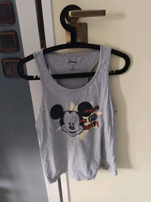 Disney дамска тениска medium употребявана, сива