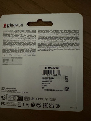 Kingston DataTraveler Exodia M 256GB USB 3.2 πράσινο καινούργιο
