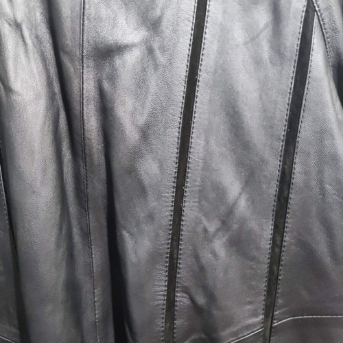 Derma's Art Leather Collection women's coat with detachable fur