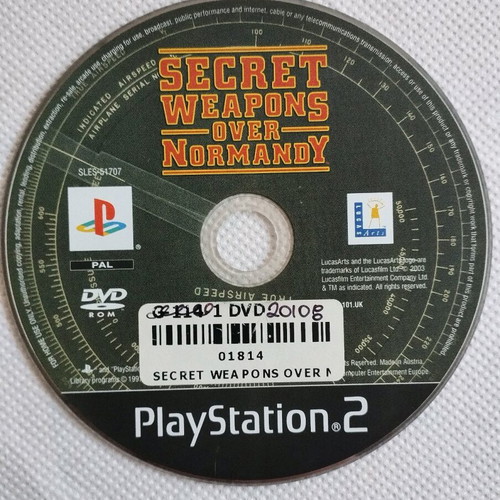Secret Weapons Of Normandy for PlayStation 2 used, disk only