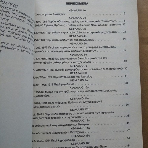 Manual of Special Criminal Laws used