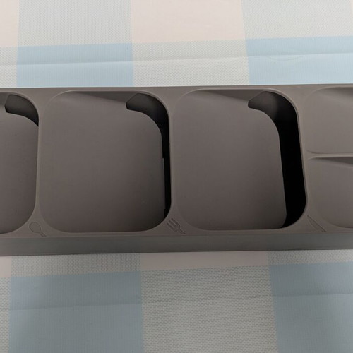 Cutlery holder new, gray, 40x11x6 cm