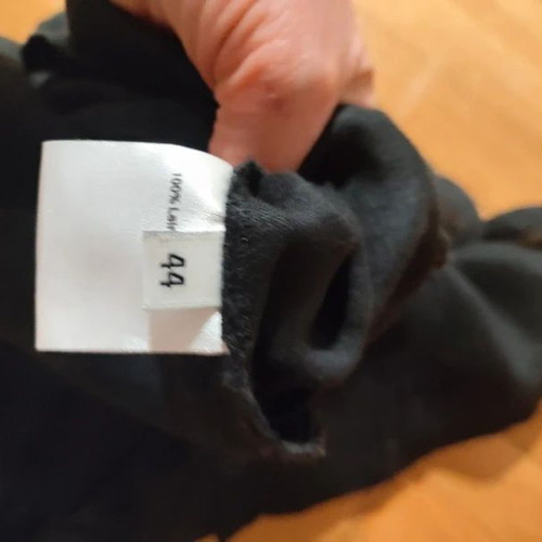 Open End black linen shirt XXL used, high quality
