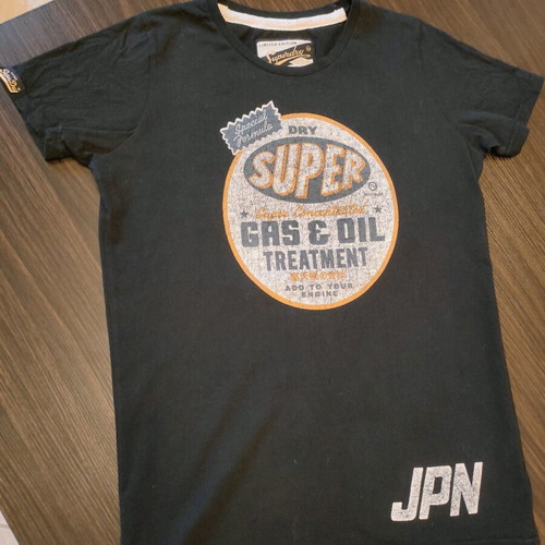 Superdry black T-shirt size Large like new