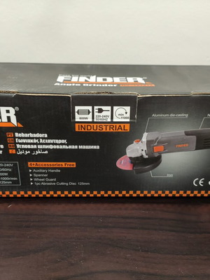 Angle Grinder 800W and 18V Cordless Drill Set like new
