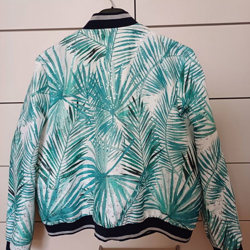 Light floral jacket Marks & Spencer used, spring, size L