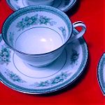  Σερβίτσιο του τσαγιού για 8 άτομα Noritake "Bristol" Japan bone china 1954 -1962.