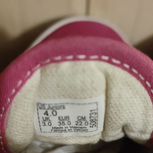 Vans Old Skool sneakers like new, size 35, fuchsia and white