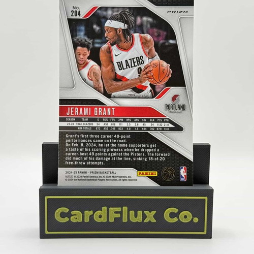 Jerami Grant Prizm 2024 China #204 Portland Silver Prizm like new