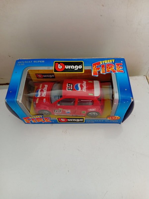 Renault Super Clio diecast model 1:43 by Bburago new