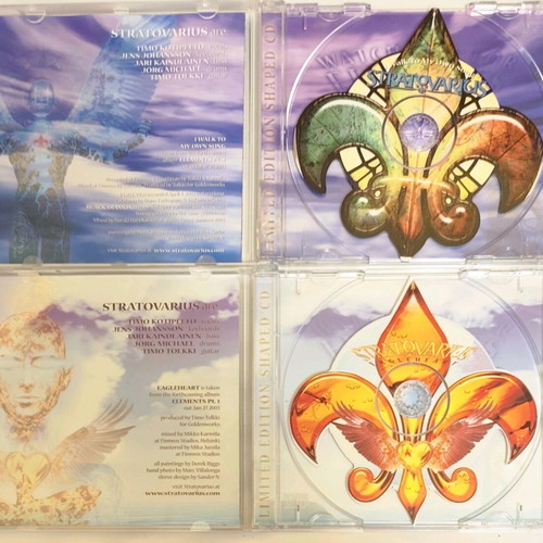 Stratovarius 3 CD pack like new, limited edition singles