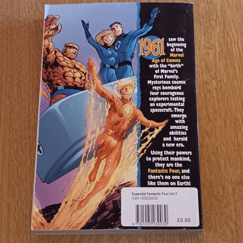 Essential Fantastic Four Trade Paperback 3 used, Marvel Comics