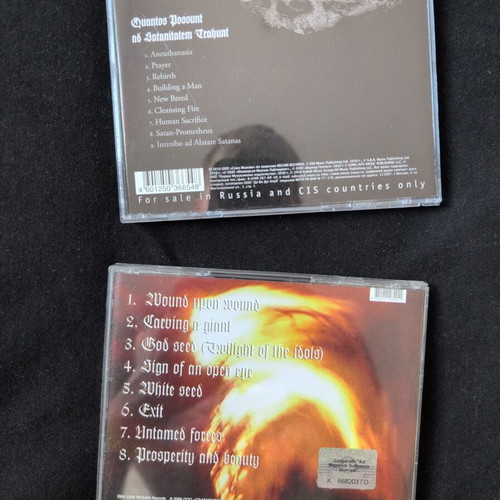 Gorgoroth Ad Majorem Sathanas Gloriam + Quantos Possunt Ad Satanitatem Trahunt 2-CD bundle