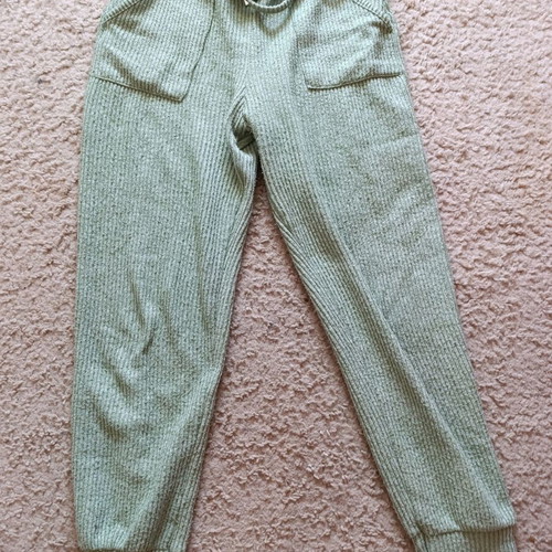 Soft Bershka tracksuit XS used, green