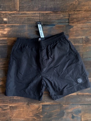 Καινούργιο μαύρο μαγιό Stone Island ανδρικό μέγεθος L