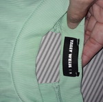 Top ribbed elastic with open back like new
