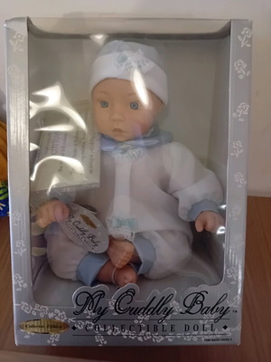 My Cuddly Baby Doll new collectible with blue eyes