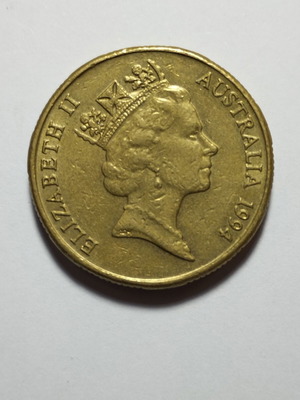 Australia One Dollar 1994 coin like new