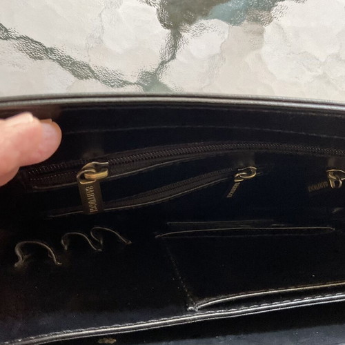 Bartuggi leather men's bag like new, 30x40 cm, black